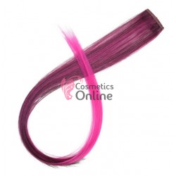 Extensie de par suvita simpla dreapta Vigurous de 50 cm cu clips SUV114 - Brunet-Roz Neon